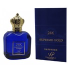 Paris World Luxury 24K Supreme Gold Sapphire