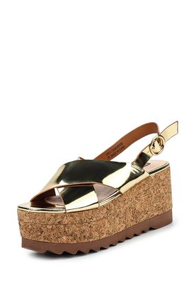 LOST INK  MYRA CLEATED FLATFORM SANDAL