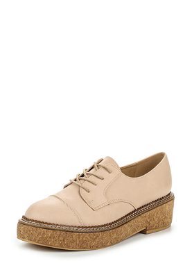 LOST INK  HETTIE CORK FLATFORM FLAT SHOE