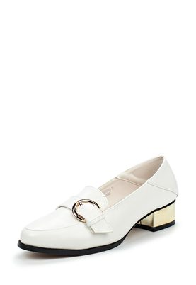 LOST INK  HEATHER BUCKLE STRAP FLAT SHOE